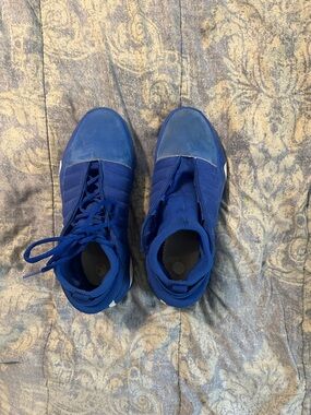 Men's Athletic Mid-Top Sneakers in Blue Adidas